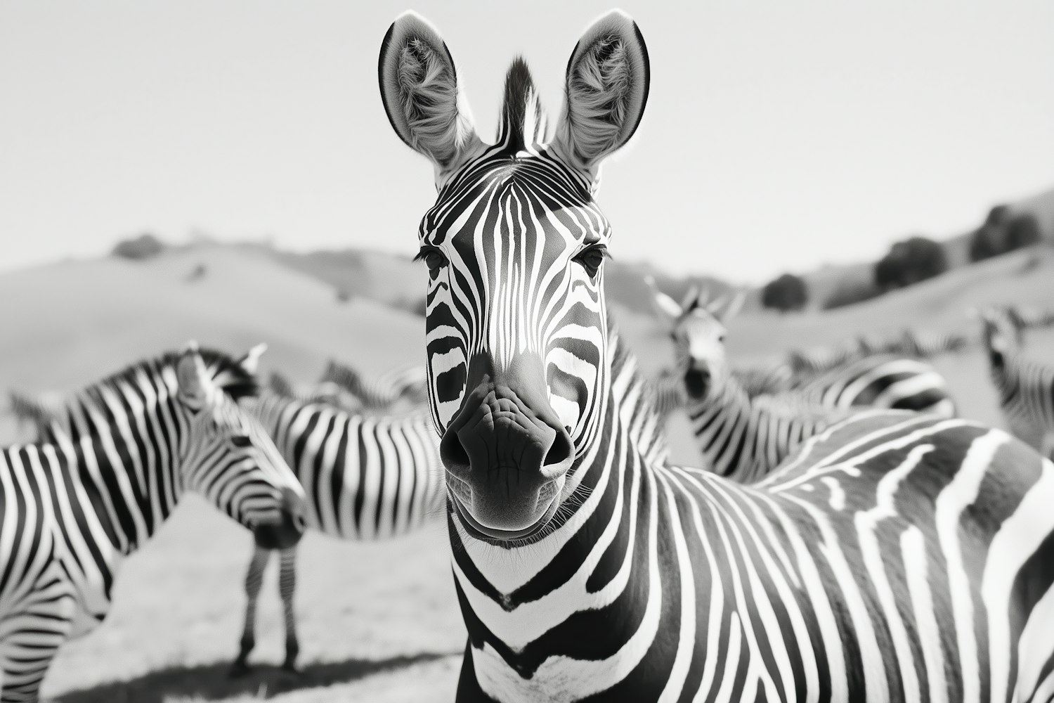 Dust & Stripes — Serengeti, Tanzania